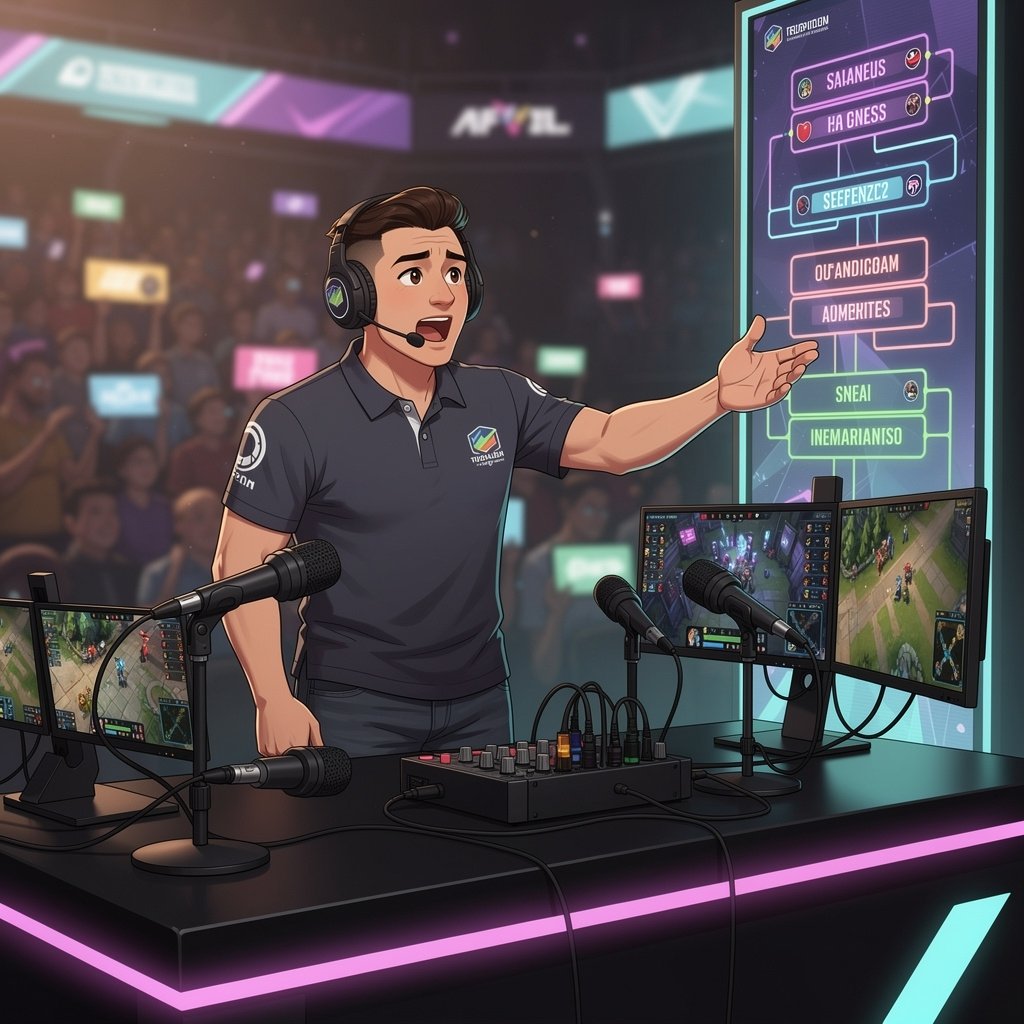 Cobertura de torneo regional de esports en México